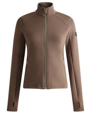Fusalp Lirvane Mid Layer Jacket - Brown