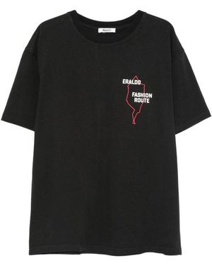 Eraldo Graphic-Print T-Shirt - Black