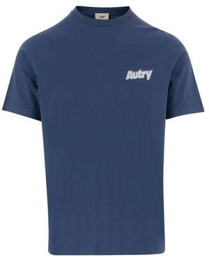 Autry T-Shirt Cotton - Blue