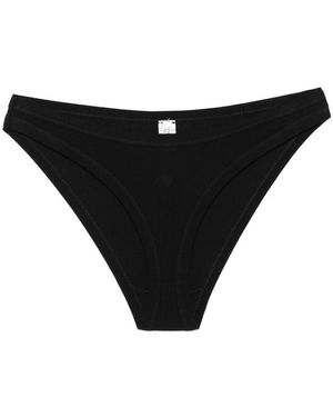 Baserange Ribbed Briefs - Black