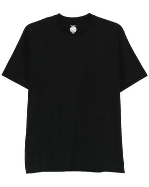 Mazzarelli Round-Neck T-Shirt - Black