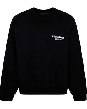 Fear Of God Logo-Print Sweatshirt - Black