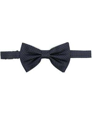 Lady Anne Silk Bow Tie - Blue