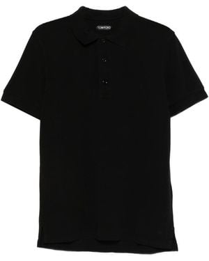 Tom Ford Polo Shirts - Black