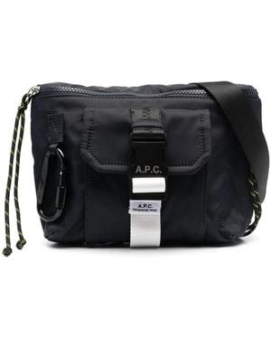 A.P.C. Belt Bags - Black