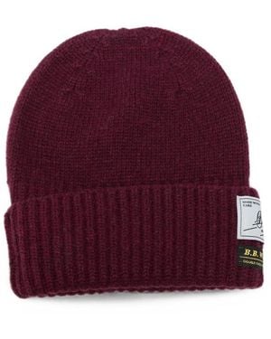 B.B. Wallace B. B. Wallace Ribbed-Knit Beanie Hat - Purple