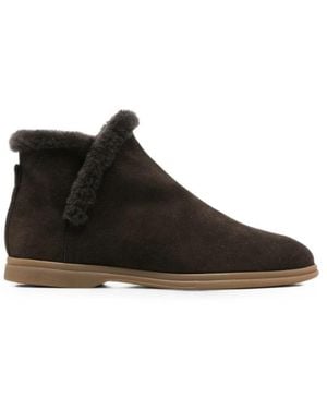 Henderson Cora Round-Toe Boots - Black