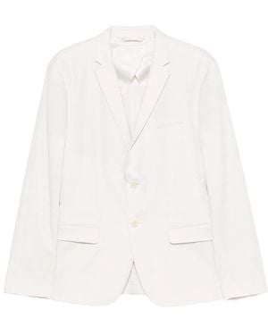 Calvin Klein Single-Breasted Blazer - White