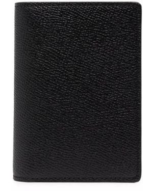 Maison Margiela Four-Stitch Leather Card Holder - Black