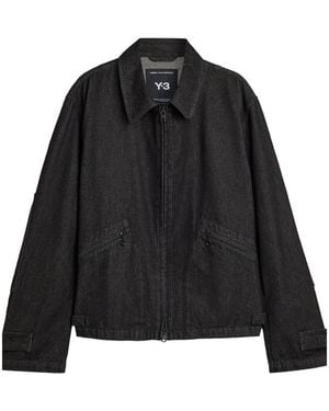 Y-3 Denim Jacket - Black