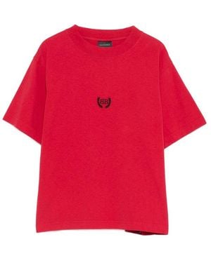 Balenciaga T-Shirt With Patch - Red