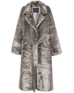 Thelaurent Belted Coat - Grey