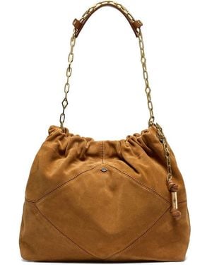 Ba&sh Large June Tote Bag - Brown