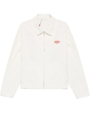 KENZO Loves Graphic-Print Zip-Up Jacket - White