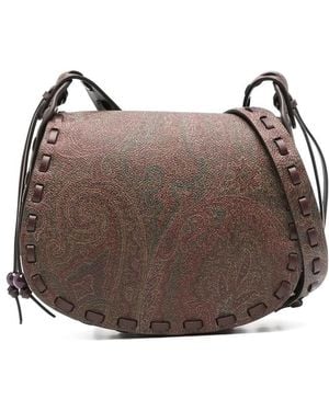 Etro Small Drya Cross Body Bag - Brown