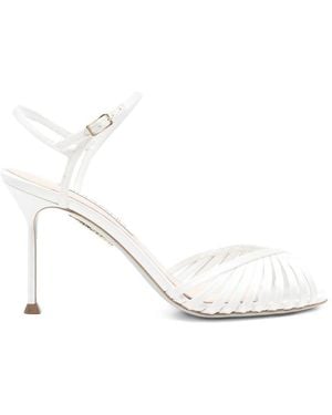 Aquazzura Hold Me Sandals - White