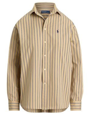 Ralph Lauren Polo Pony Striped Shirt - Natural