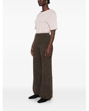 ELY ELY Cecile Speckled Trousers - Brown