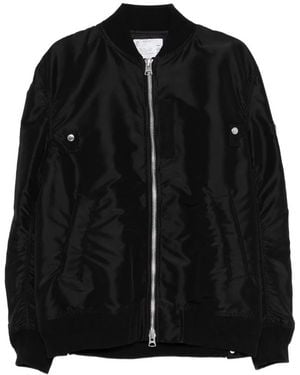 Sacai Jackets - Black