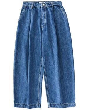 Studio Nicholson Wide-Leg Jeans - Blue