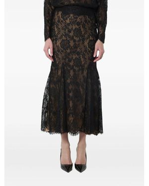 Self-Portrait Skirts - Black