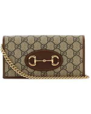 Gucci Neutrals Wallets & Purses - Metallic