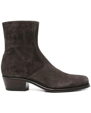 Eraldo Colmy Square-Toe Ankle Boots - Brown