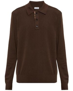 Burberry Polo Shirts - Black