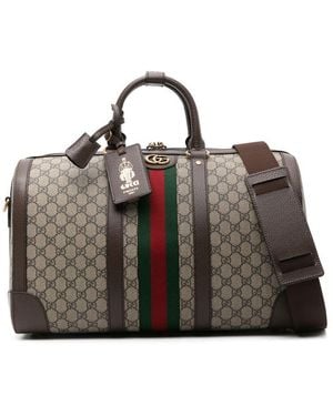 Gucci Small Savoy Holdall - Brown