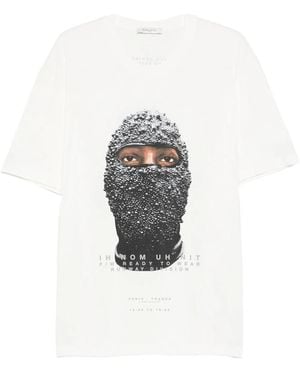 ih nom uh nit Graphic Print T-Shirt - White