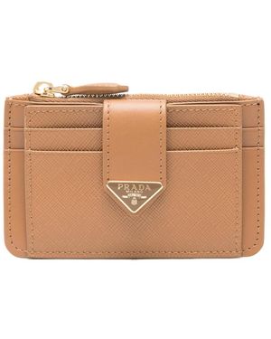 Prada Neutrals Wallets & Purses - Natural