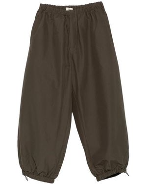 Entire studios Elasticated-Cuff Trousers - Grey