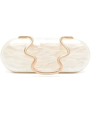 Cult Gaia Neutrals Clutch Bags - Natural
