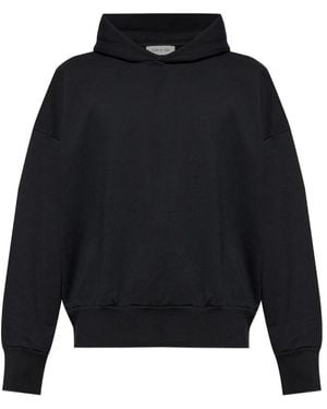 Fear Of God Dropped-Shoulder Cotton Hoodie - Blue