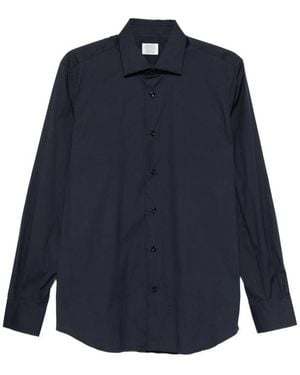 CAMICERIA MAZZARELLI Long-Sleeves Shirt - Blue