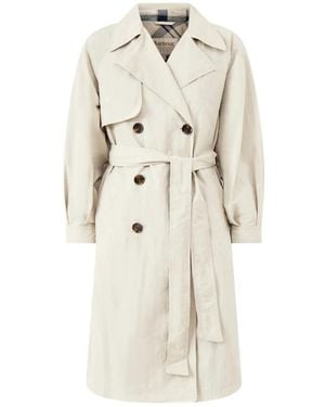 Barbour Trench Coat - Natural