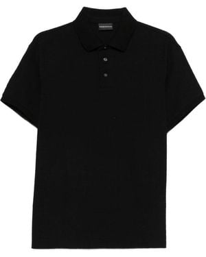 Emporio Armani Polo Shirts - Black