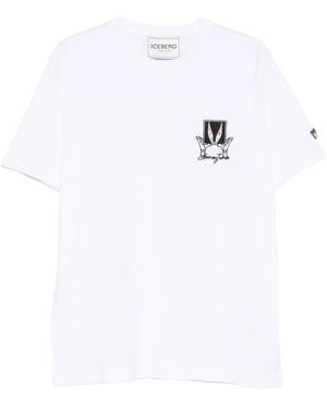 Iceberg Looney Tunes Embroidered T-Shirt - White