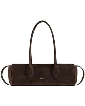 KHAITE Donna Shoulder Bag - Black