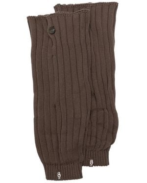 UGG Socks Talullah Ribbed Knit Cotton - Brown