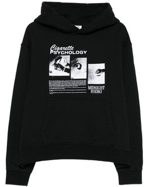MIDNIGHT RODEO Graphic Hoodie - Black