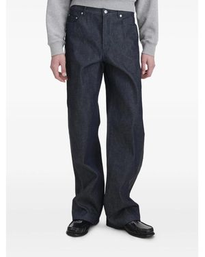 A.p.c. X Frgmt A. P.C. X Frgmt Logo-Detail Denim Jeans - Blue