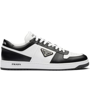 Prada Downtown Low-Top Trainers - White