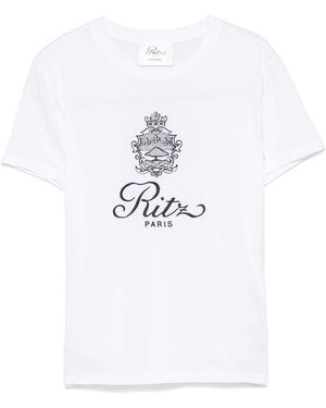 FRAME x Ritz Paris Solid Baby T-Shirt - White