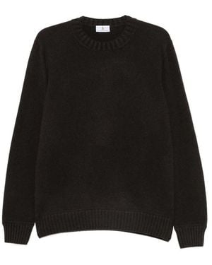 Magazzino Ricambi Ribbed-Trim Jumper - Black