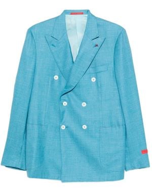 Isaia Jackets Blue