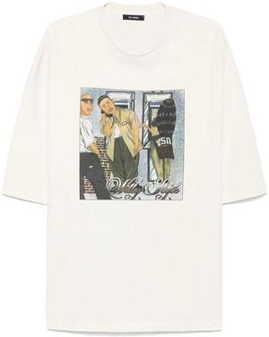 Willy Chavarria Printed T-Shirt - White