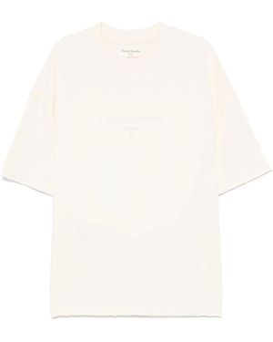 UNTITLED ARTWORKS Logo-Print T-Shirt - White