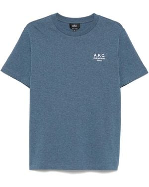 A.P.C. A. P.C. Rue Madame T-Shirt - Blue