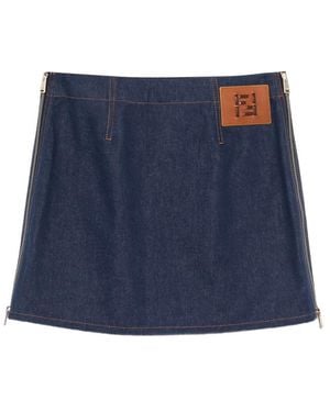 Fendi Skirts - Blue